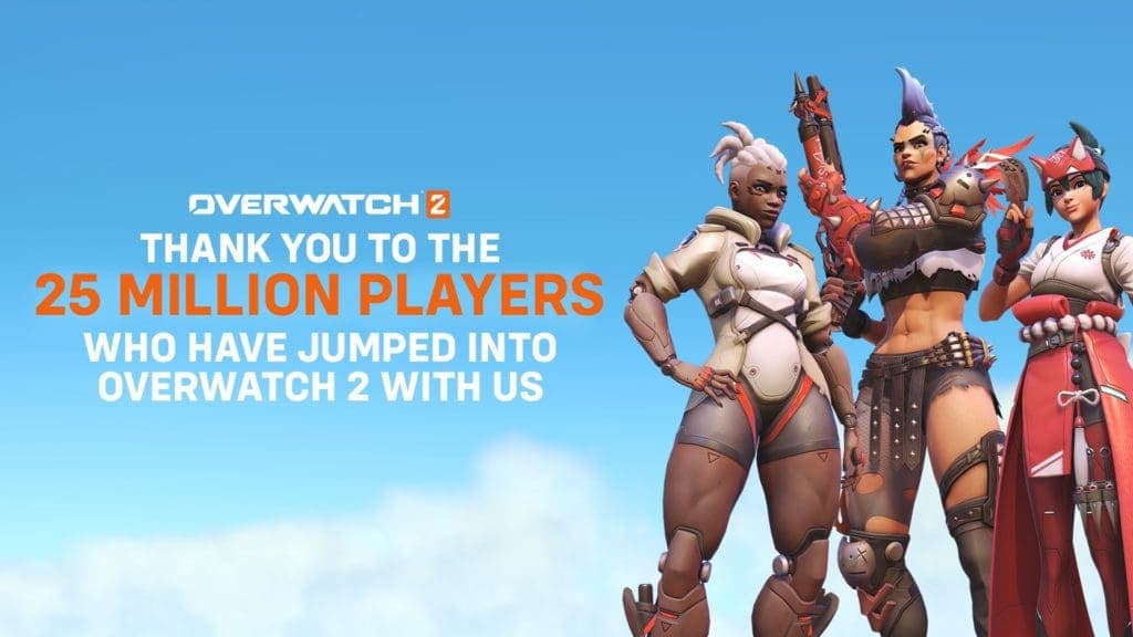Overwatch 2 25 million players