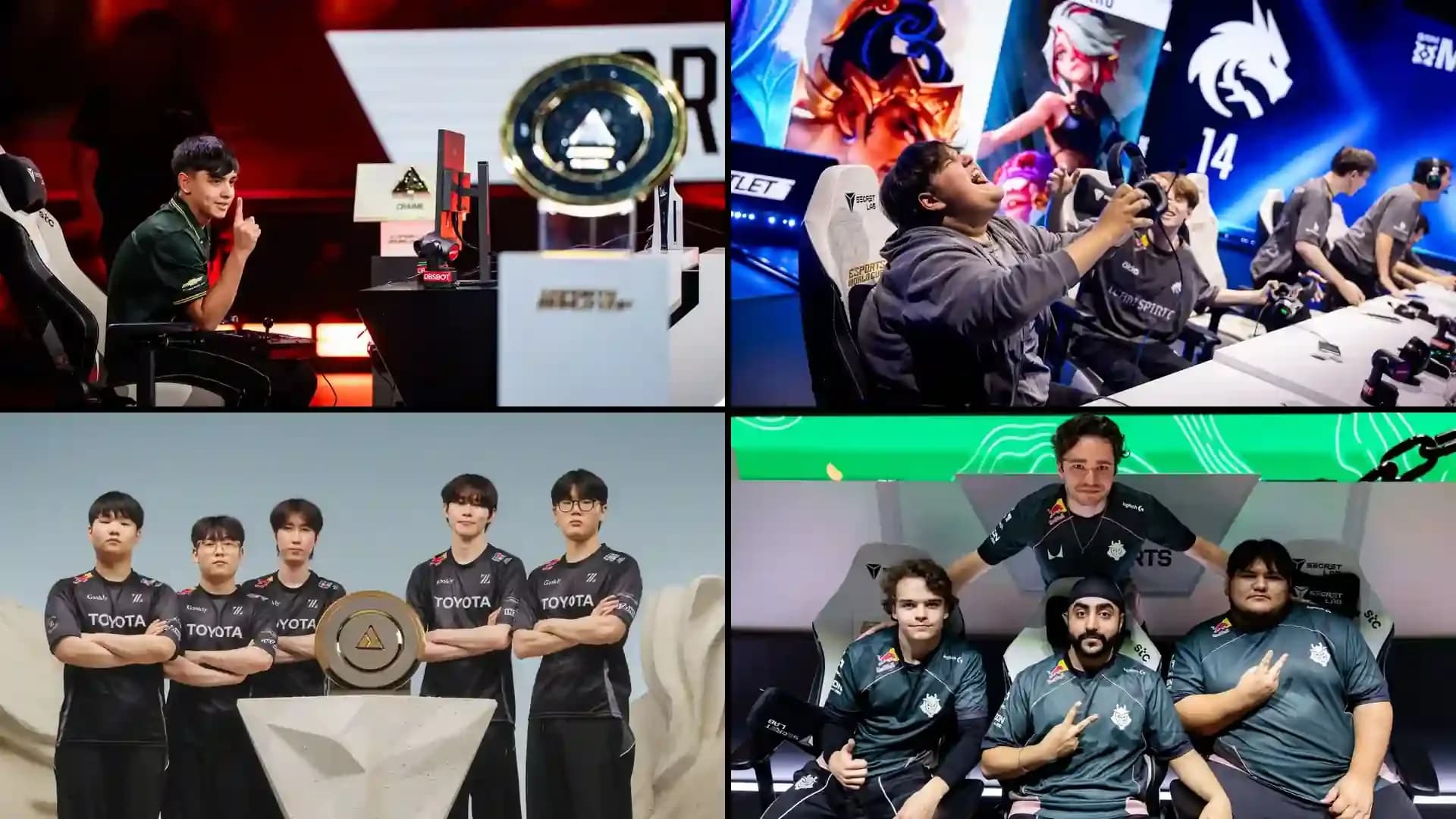 Craime, Team Spirit, ZETA DIVISION i G2 na Esports World Cupu 2026. u Parizu