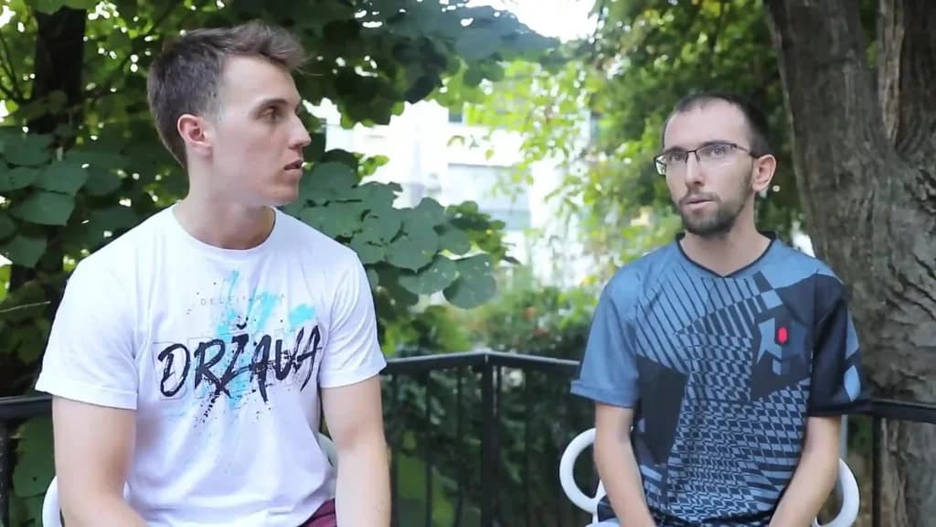 Damir Mitch Škaričić tijekom videointervjua za Tempo Esports