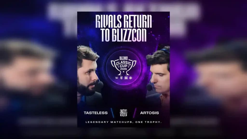 Službeni Blizzard Classic Cup vizual za BlizzCon 2026