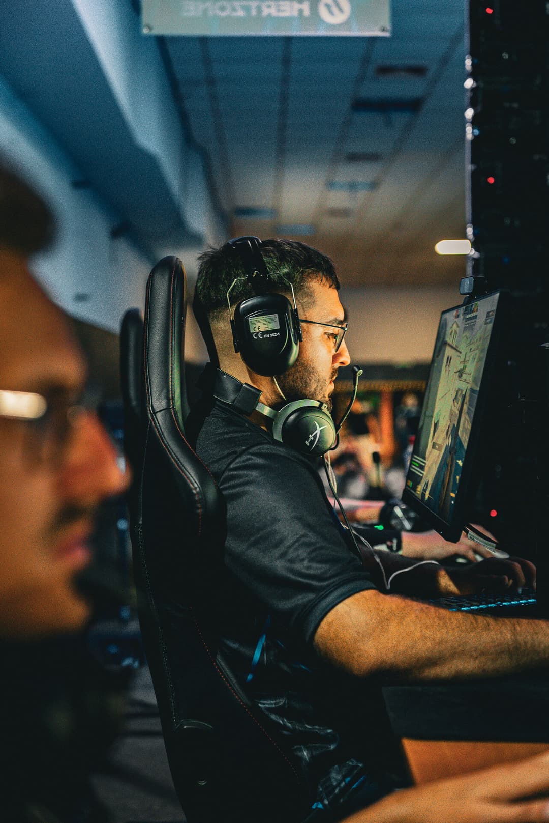 Igrač tijekom HertzOne Final Four LAN završnice