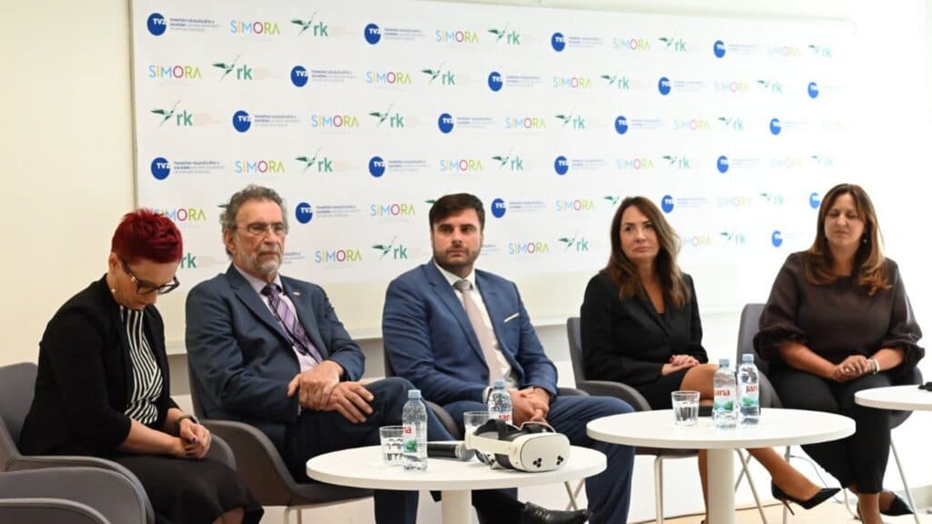 Panel na predstavljanju suradnje TVZ-a i Centra gaming industrije za novi studijski program