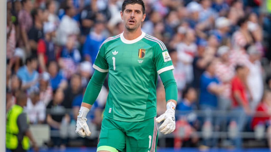 Thibaut Courtois u zelenom dresu belgijske reprezentacije 2026.