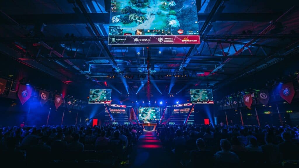 Pozornica Dota 2 turnira DreamLeague Major u Stockholmu 2019.