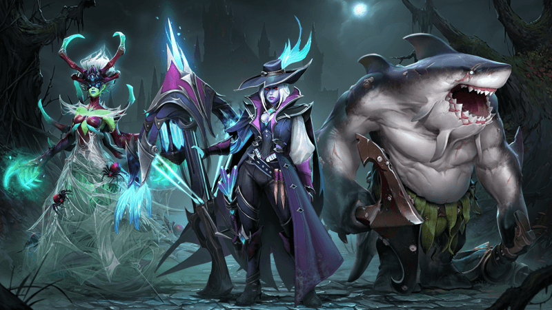 Trove of Terror setovi s novim izgledima za Drow Ranger i Tidehuntera