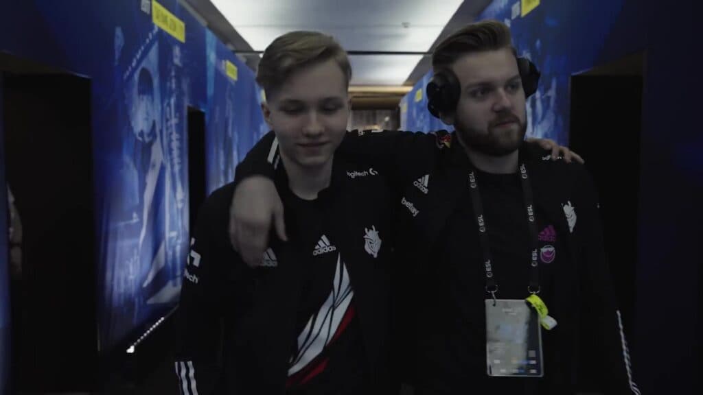 m0NESY u dresu G2 Esportsa na IEM Katowiceu 2022.
