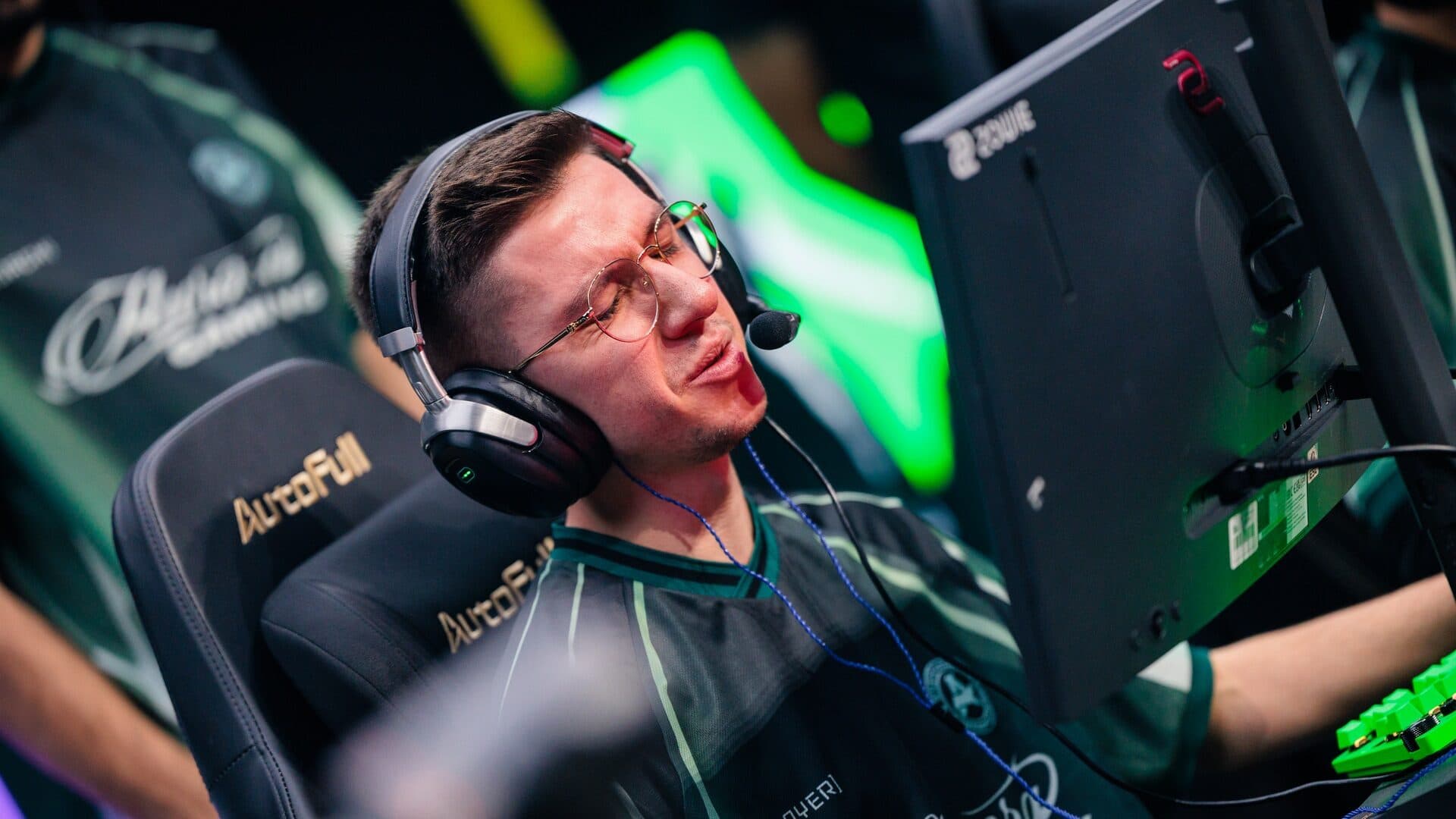 Damjan „kyxsan” Stoilkovski u Aurorinu dresu na ESL Pro Leagueu Season 24 u Katowicama, 10. listopada 2026. Arhivska fotografija.