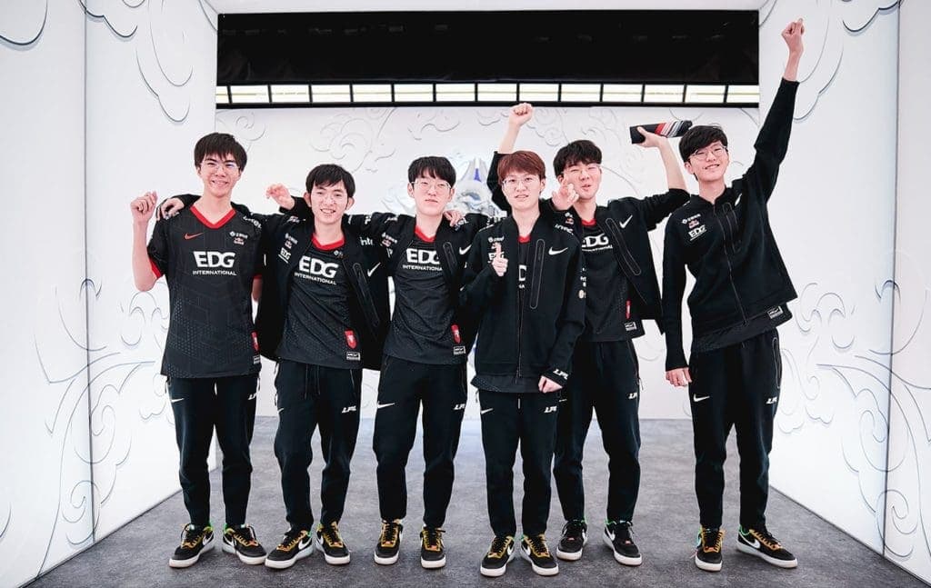 EDG goes into semifinals in Worlds 2021