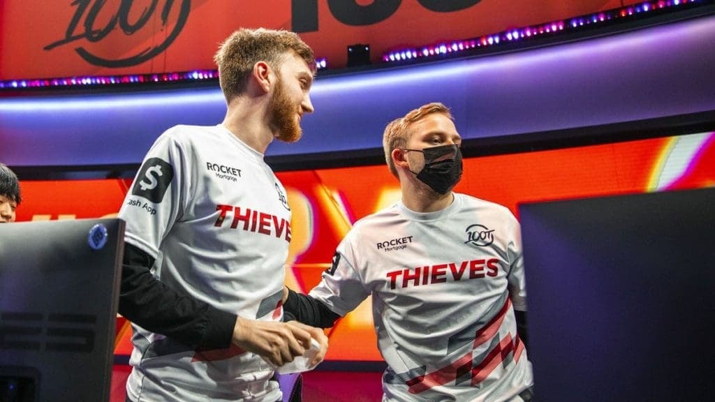 100Thieves secured third place in LCS after Week 6