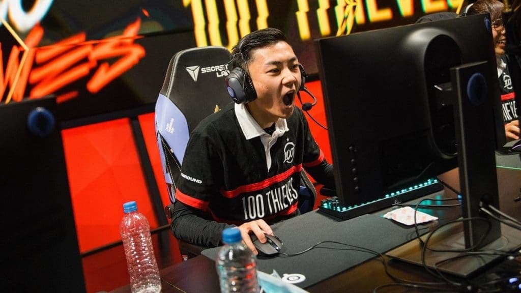 100Thieves defeat Cloud9 in LCS playoffs
