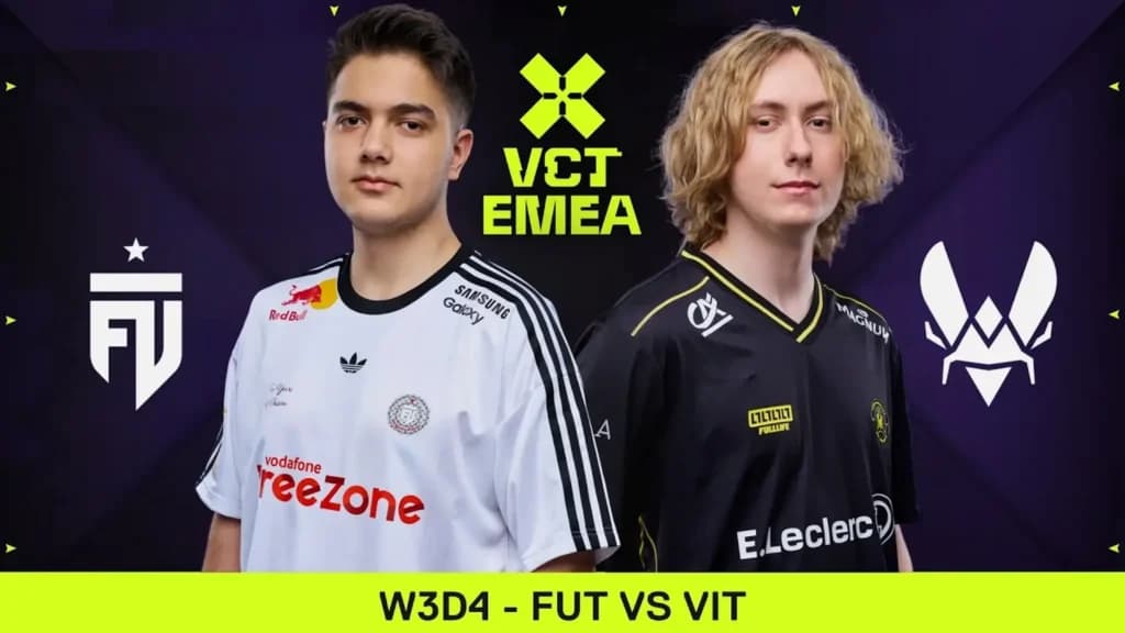 Igrači FUT Esportsa i Team Vitalityja na službenoj VCT EMEA najavi njihovog Stage 2 meča