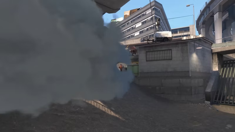 Counter-Strike 2 smoke